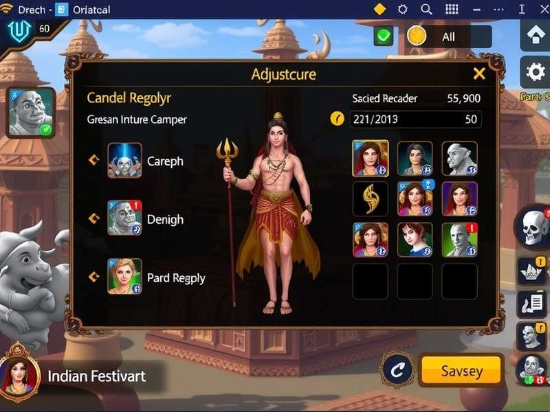 Sacred Adventure Champion Character Customization